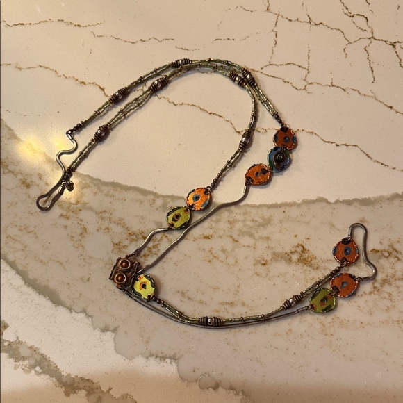 Colorful Beaded Necklace - Picture 1 of 4